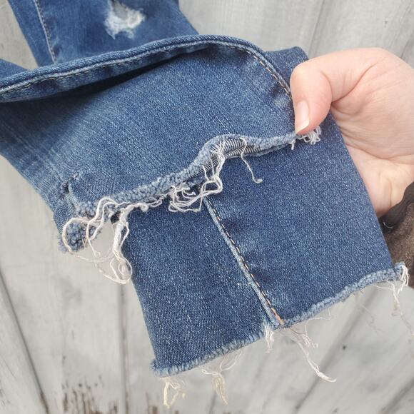 Adriano Goldschmied The Farrah High-Rise Skinny Ankle Women's Size 25R Blue Jean - Picture 7 of 14